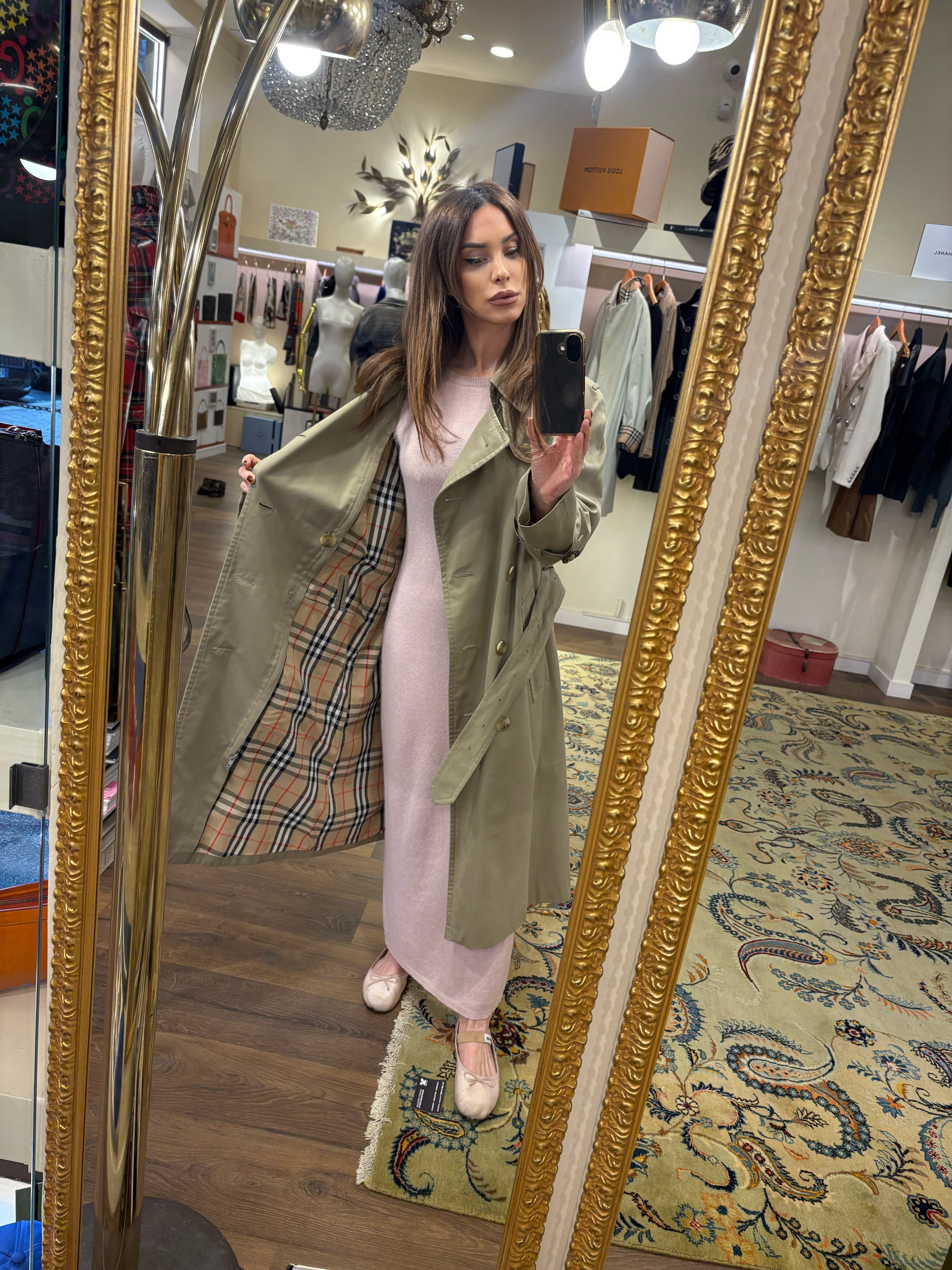 Burberry x Davide Cenci Edizione d'Archivio con Interno in Lana