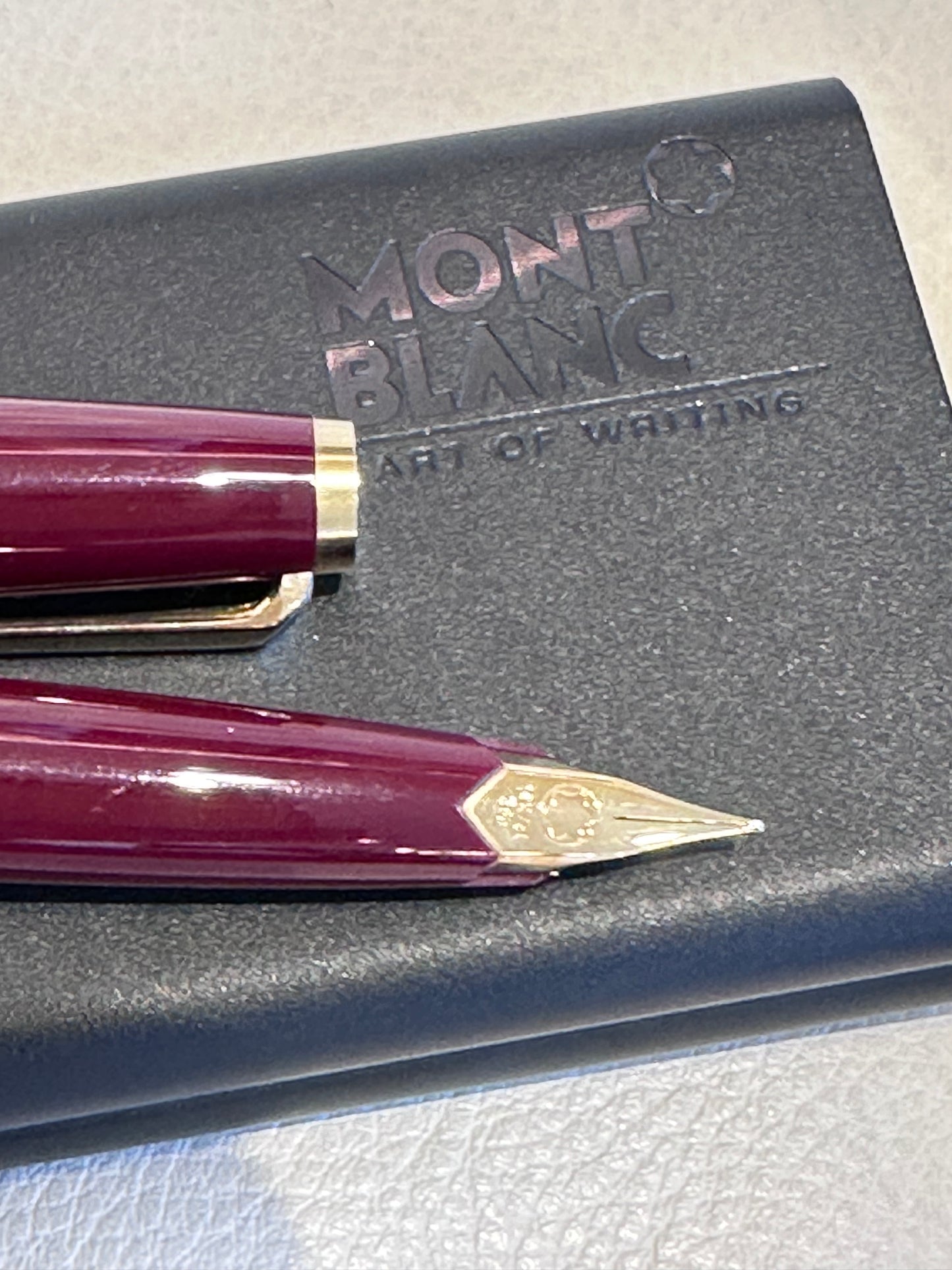 Montblanc penna stilo oro 18kt nuova