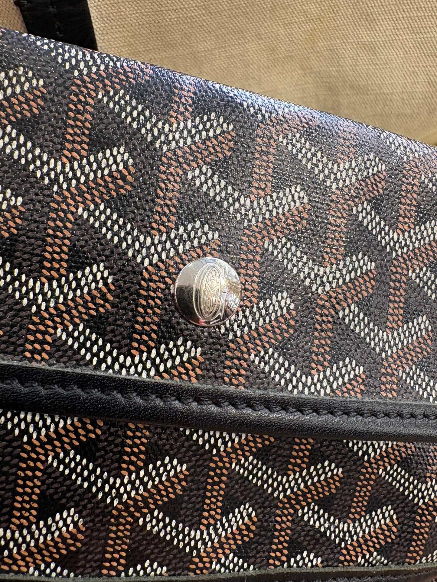 Goyard Saint Louis GM nero/marrone