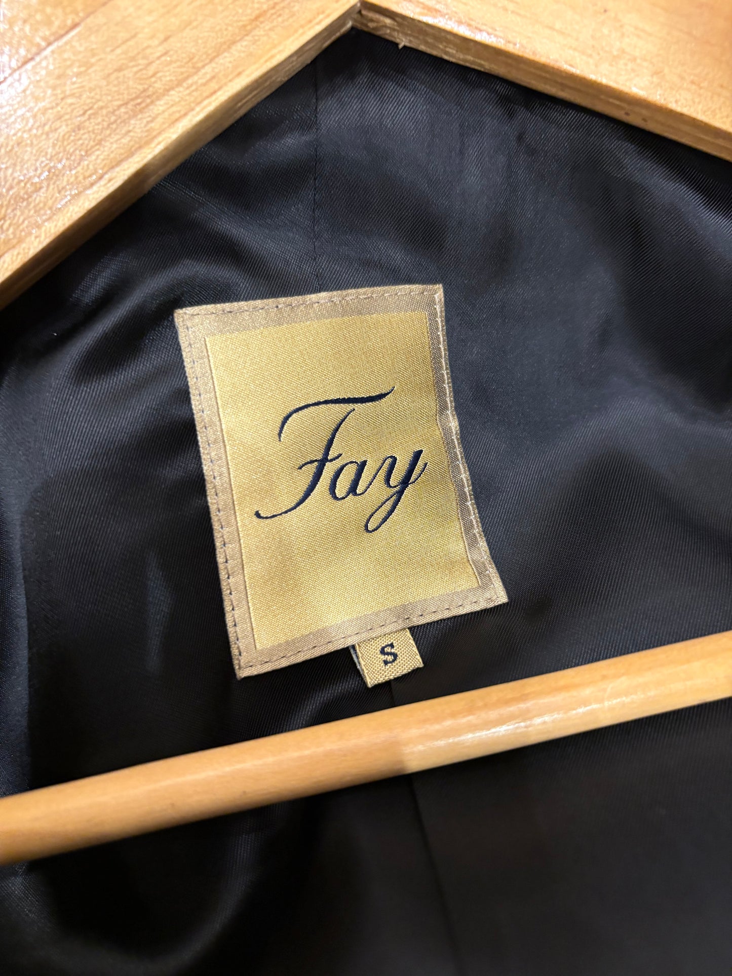 Fay cappottino pura lana antracite 40 nuovo