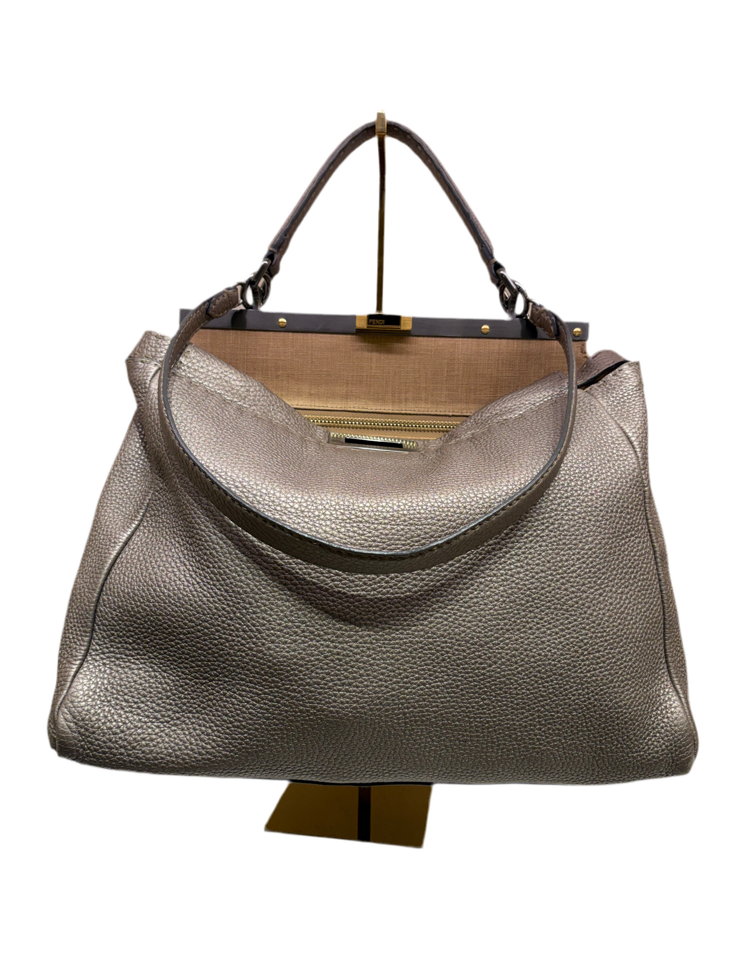 Fendi Peekaboo Selleria grigio / tortora