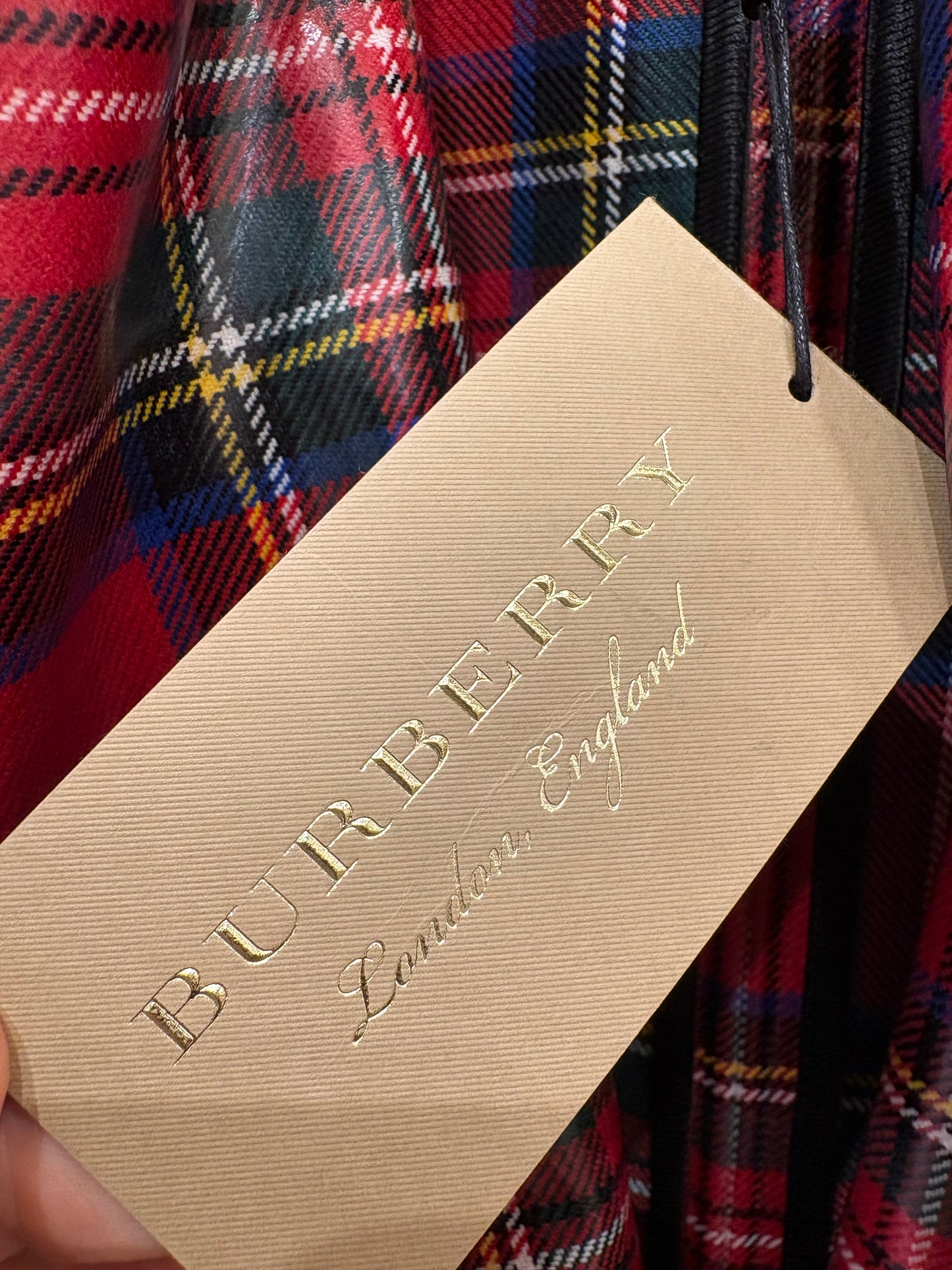 Burberry trench coat  lungo in vinile e lana vergine