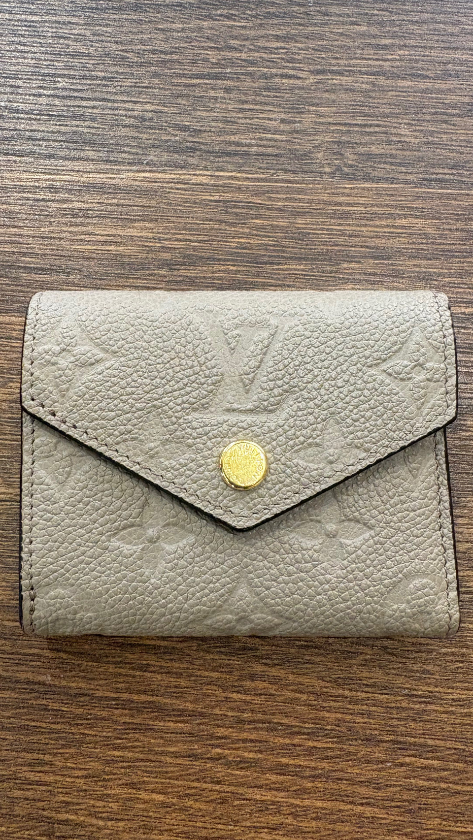 Louis Vuitton portafoglio Zoe in pelle
