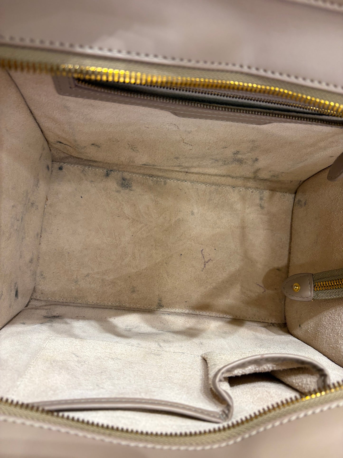 Céline Phantom tricolor in pelle