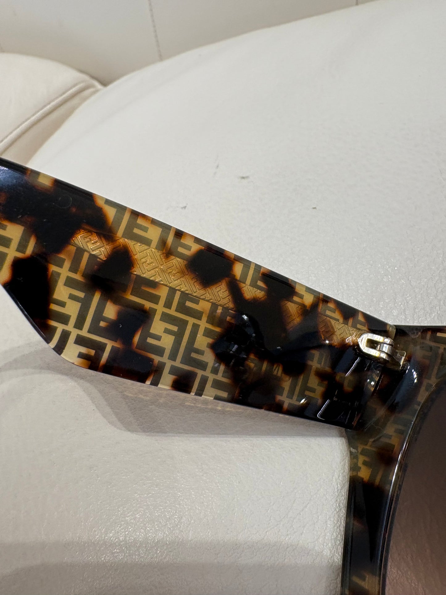 Fendi Occhiali da sole in acetato marrone