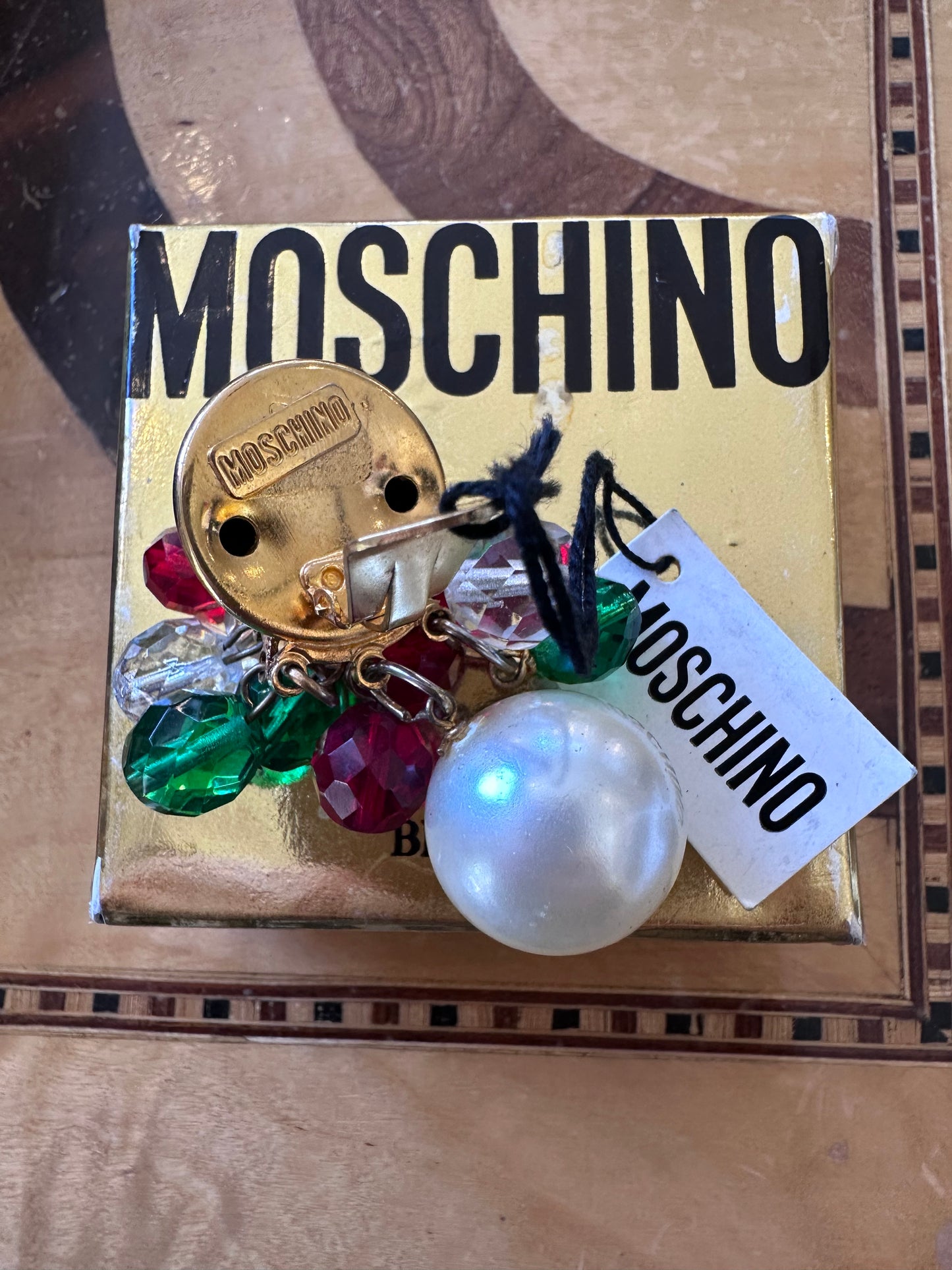 Moschino Vintage 80’s orecchini pendenti