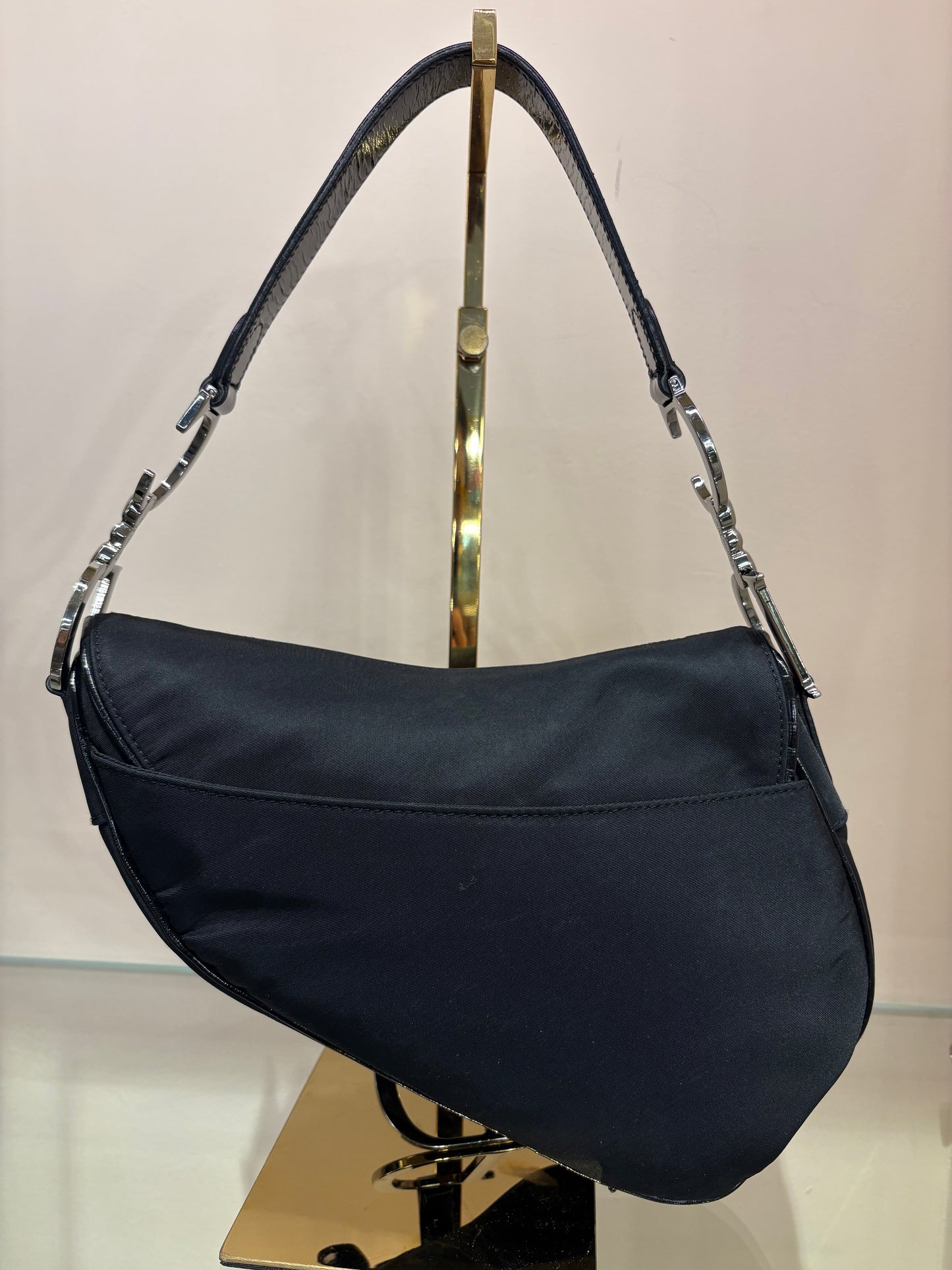 Dior Saddle in tela e pelle. Vintage