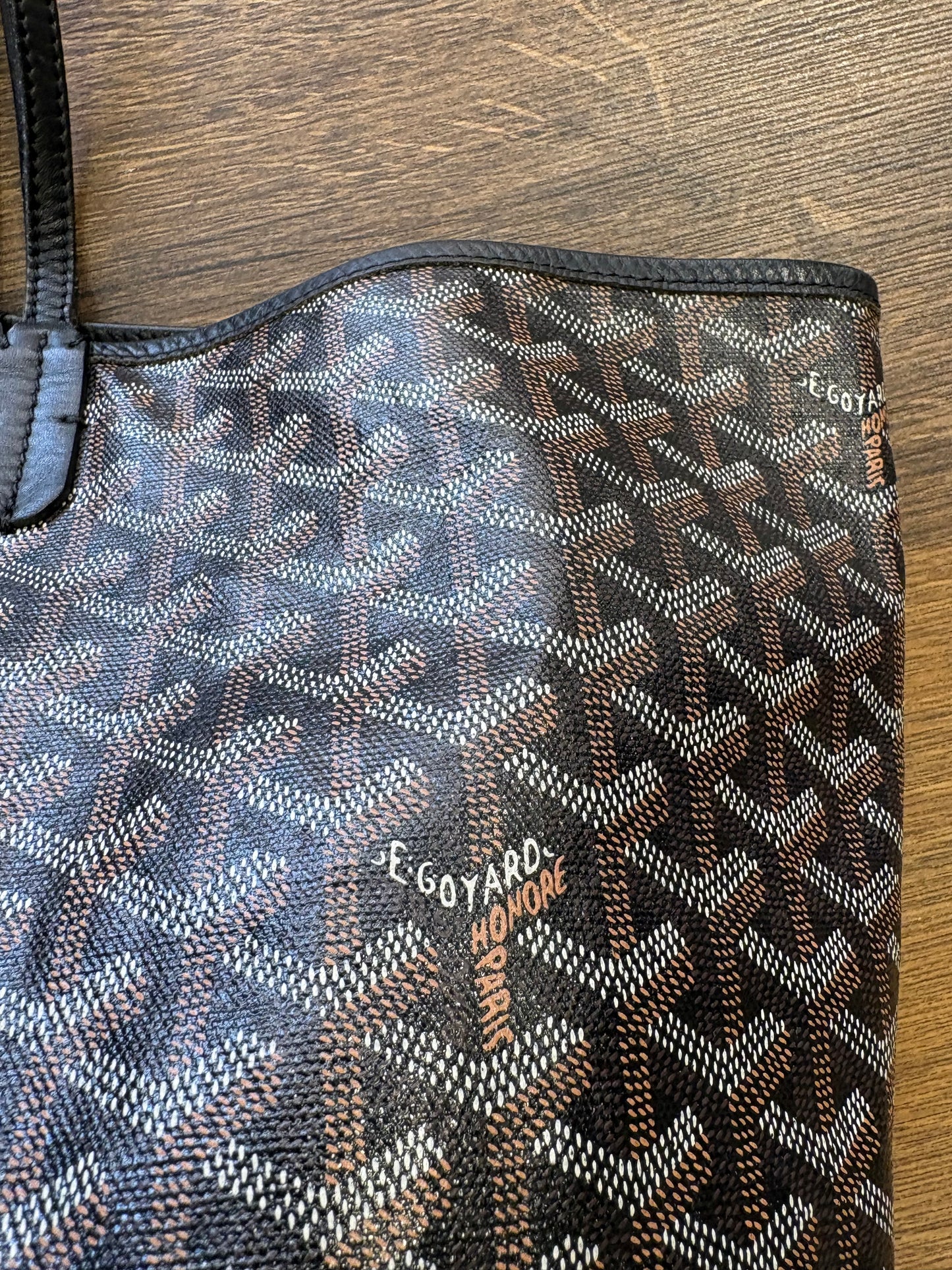 Goyard Saint Louis GM nero/marrone