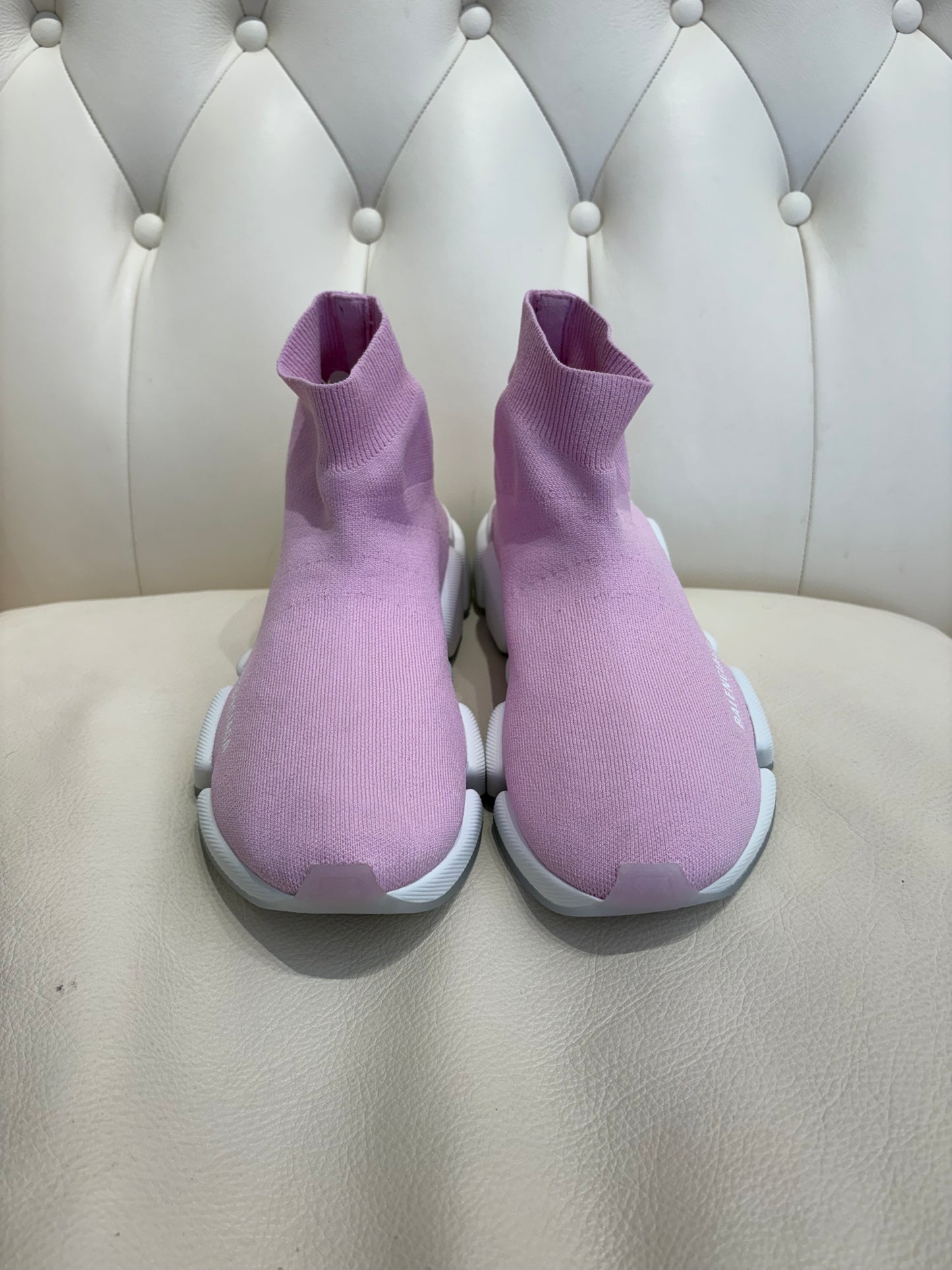 Balenciaga Speed 2.0 rosa bianco 39