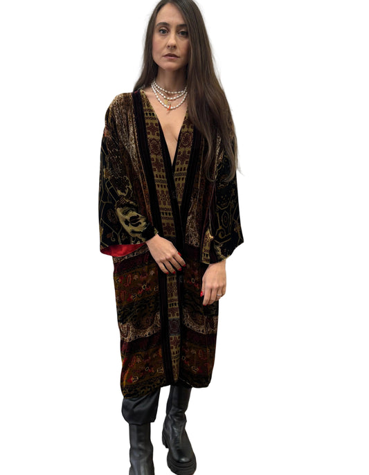 Etro soprabito velluto tgM nuovo