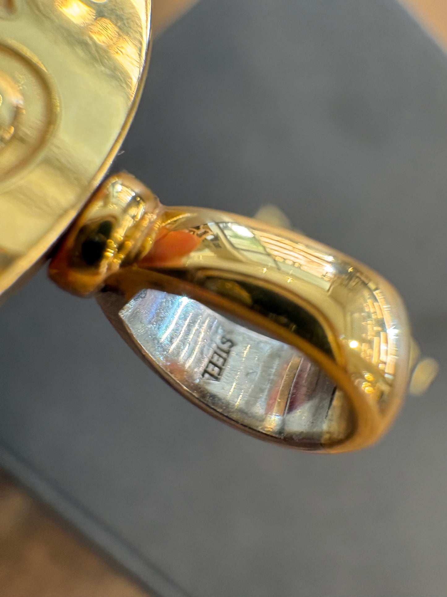 Bvlgari collana Reversibile oro giallo / acciaio