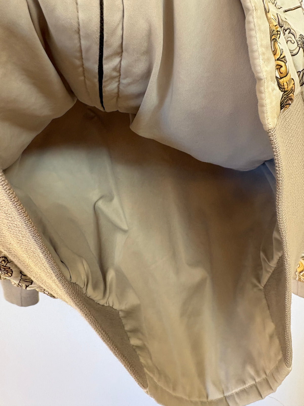 Hermès Bomber Reversibile  "Poste et Cavalerie" dell’illustratore Joachim Metz . Anno1989