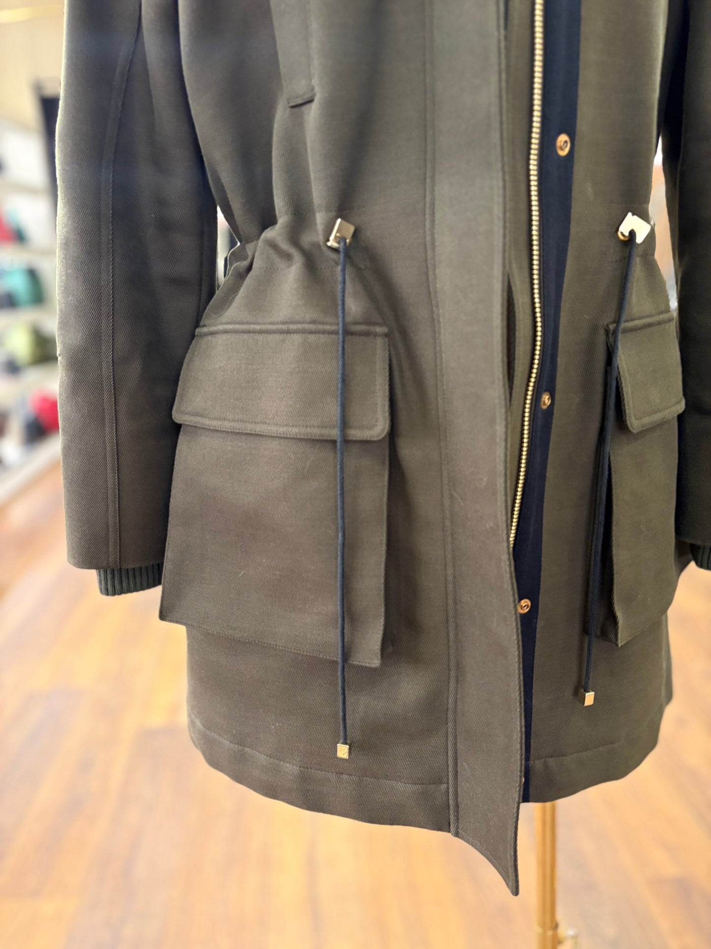 7 For All Mankind parka verde 42