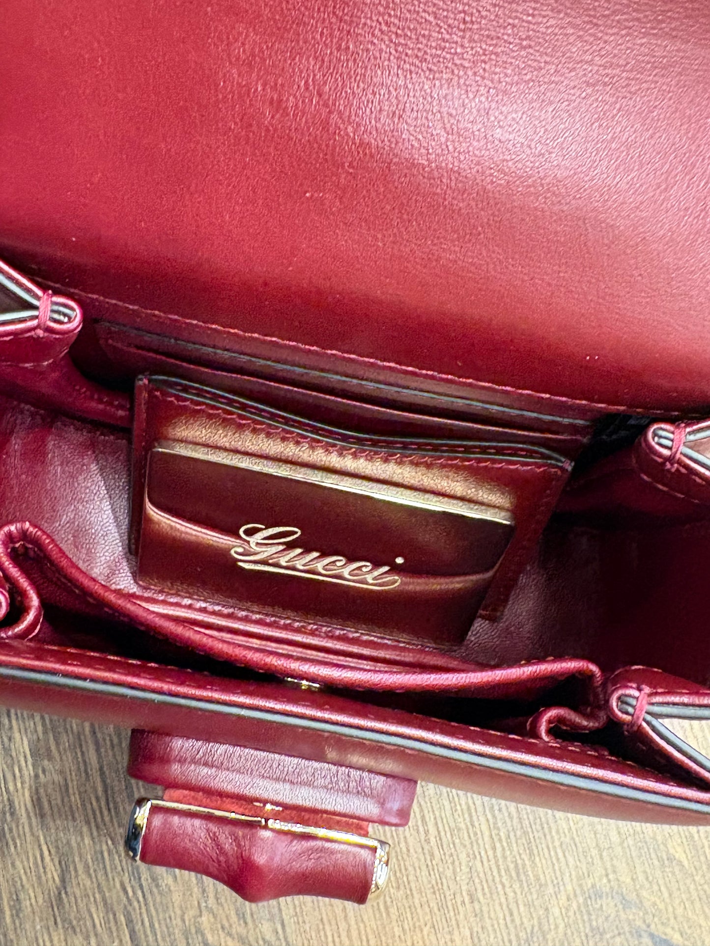 Mini Borsa Gucci Bamboo 1947. Nuovo