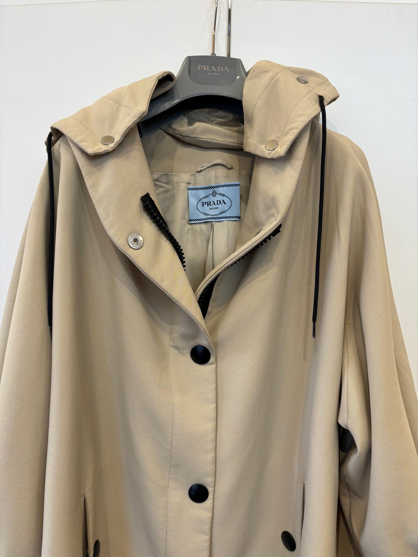Prada trench oversize 40