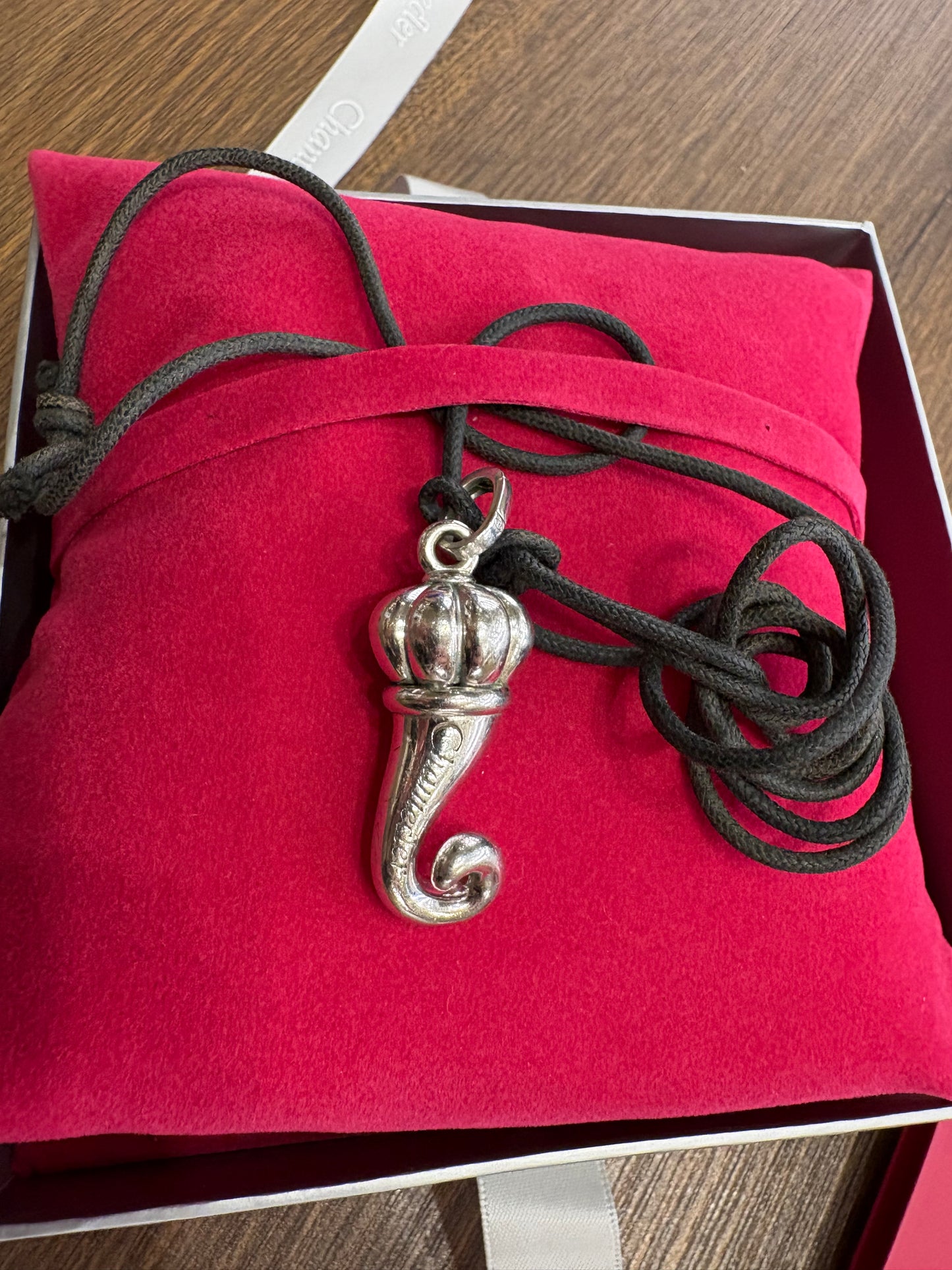 Chantecler Et Voilà Corno maxi in argento