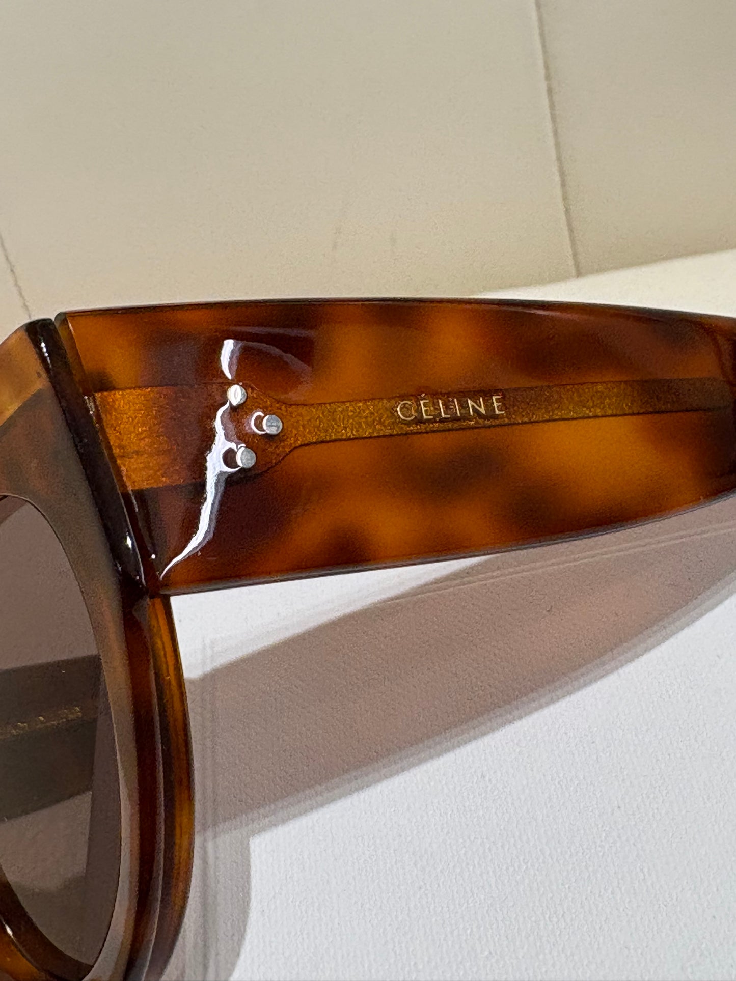 Celine occhiali da sole acetato marmorizzato