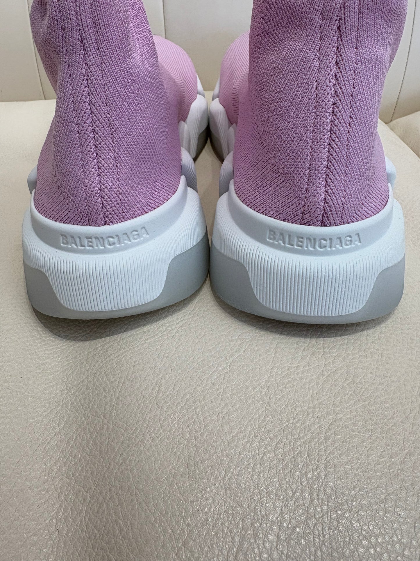 Balenciaga Speed 2.0 rosa bianco 39