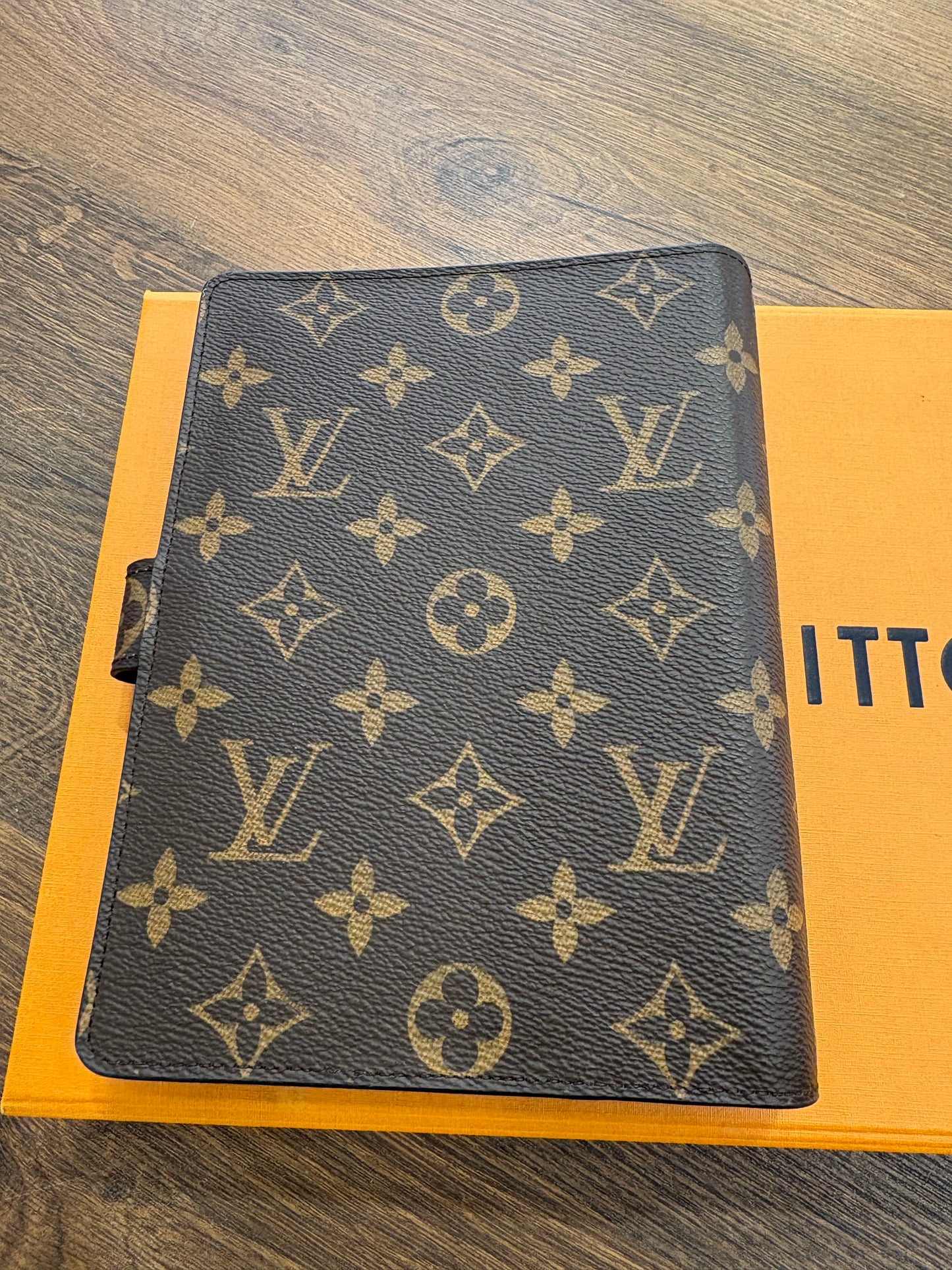 Louis Vuitton Copertina Agenda MM Monogram Custom Tom & Jerry . Nuovo