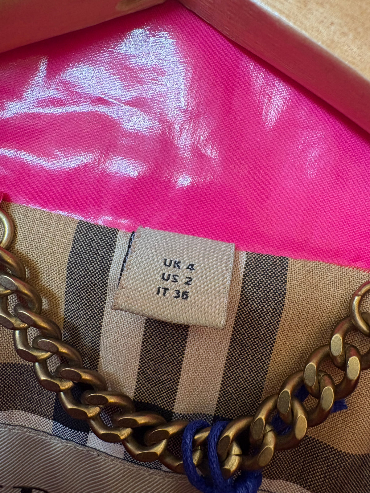 Burberry The EastheathCoated Cotton Trench Coat. Nuovo
