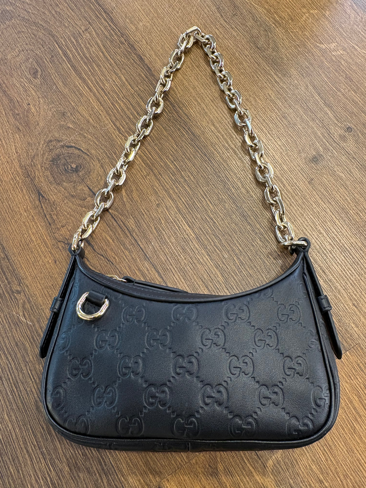 Gucci   Borsa a spalla GG Emblem misura mini Nuovo
