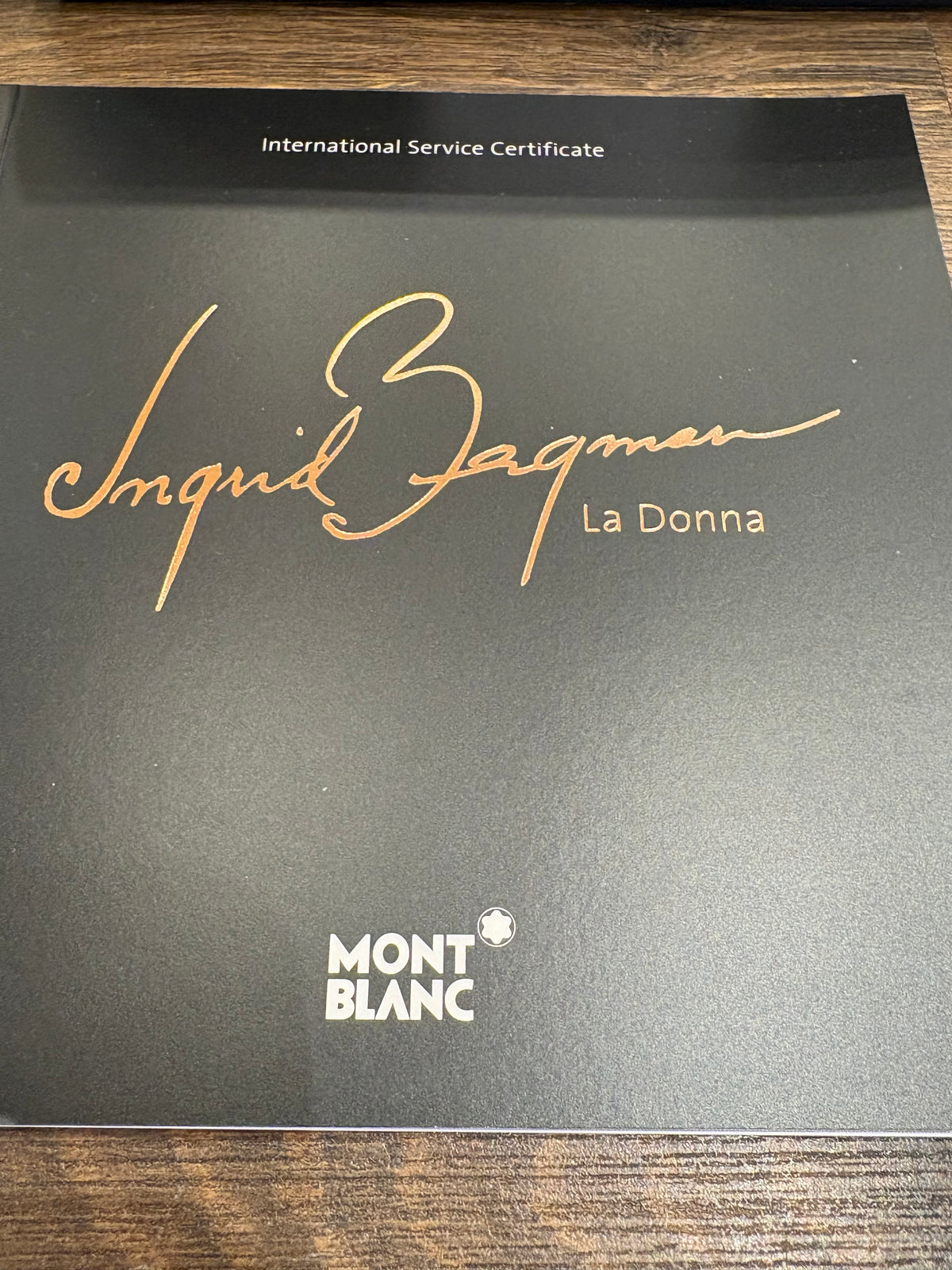 Montblanc Ingrid Bergman ref. 104907
