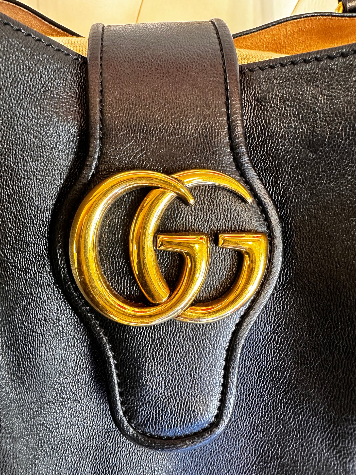 Gucci Dahalia  borsa shopping in pelle