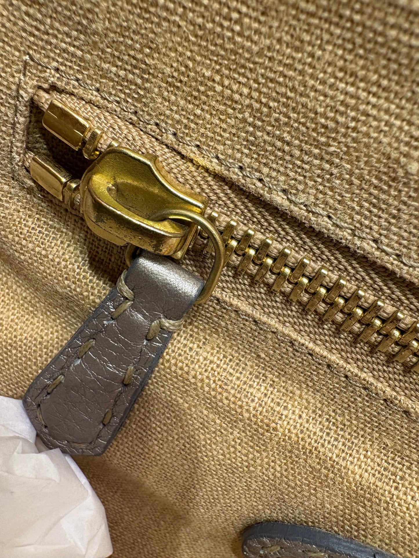 Fendi Peekaboo Selleria grigio / tortora