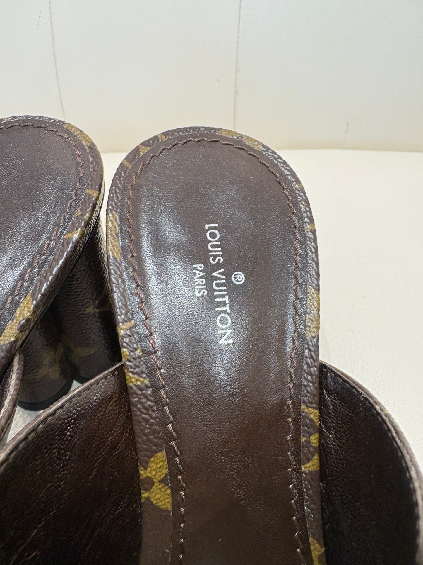 Louis Vuitton  sandali Isola   monogram 38