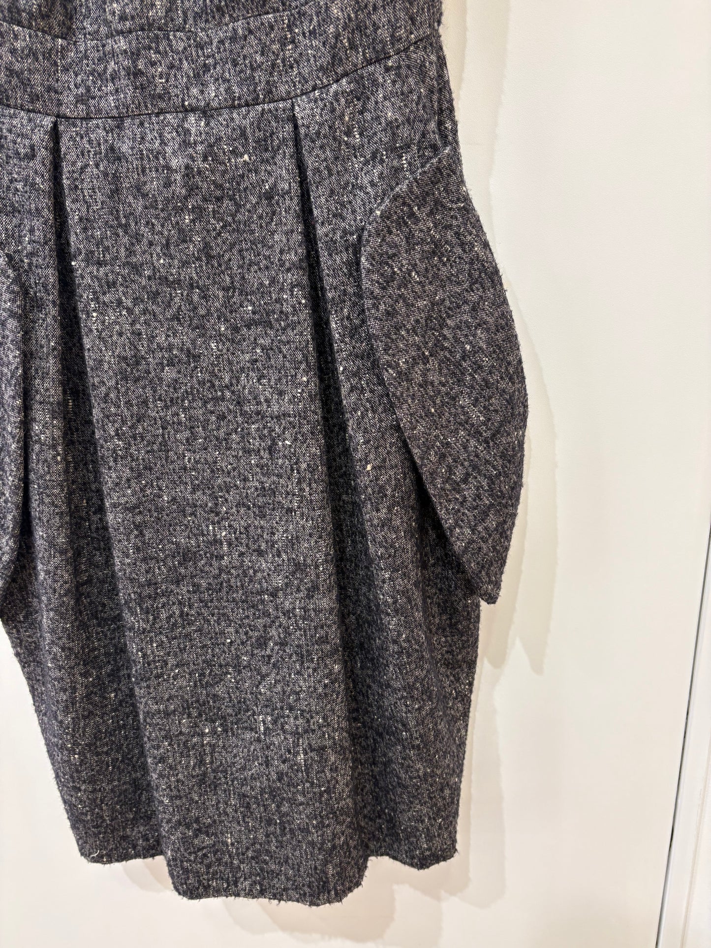 Christian Dior abito tweed in lana