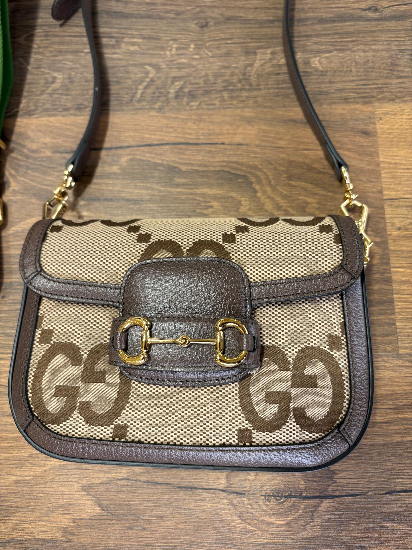 Gucci Horsebit 1955 Jumbo GG nuova