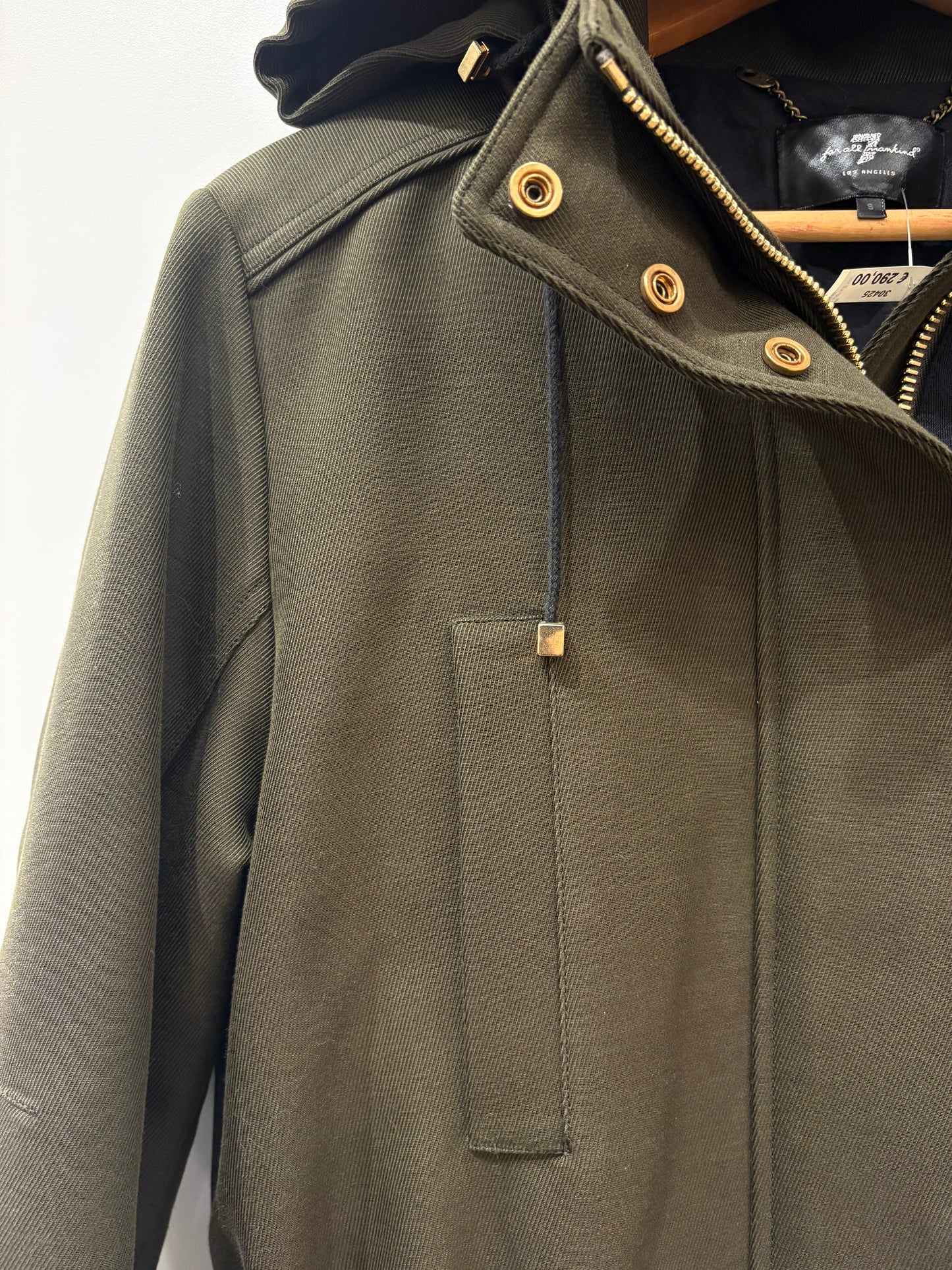 7 For All Mankind parka verde 42