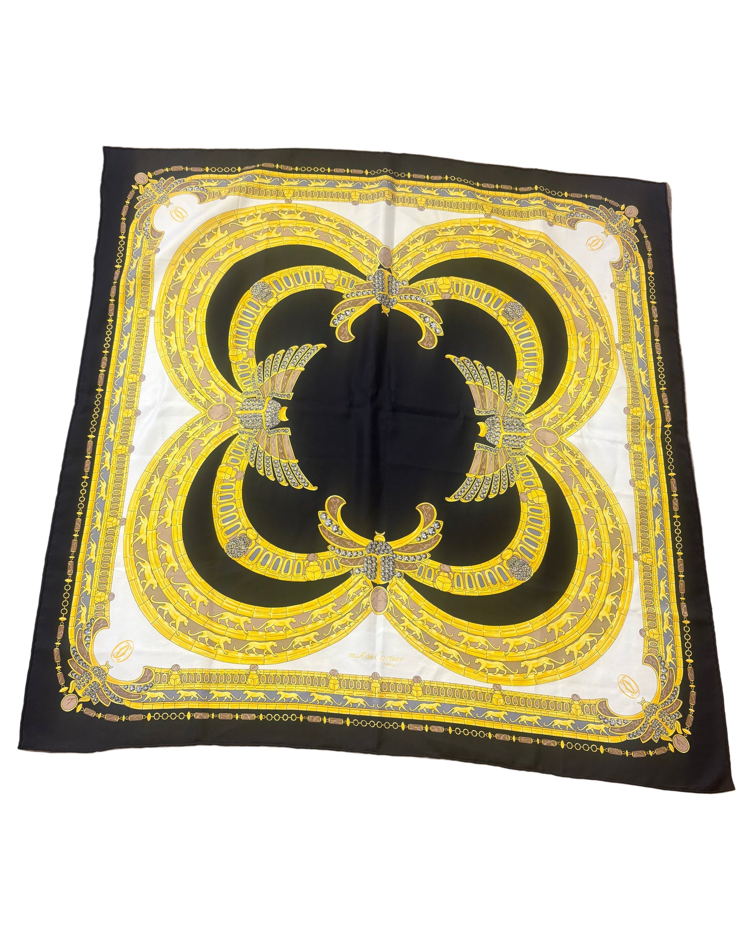 Cartier foulard in seta 90x90