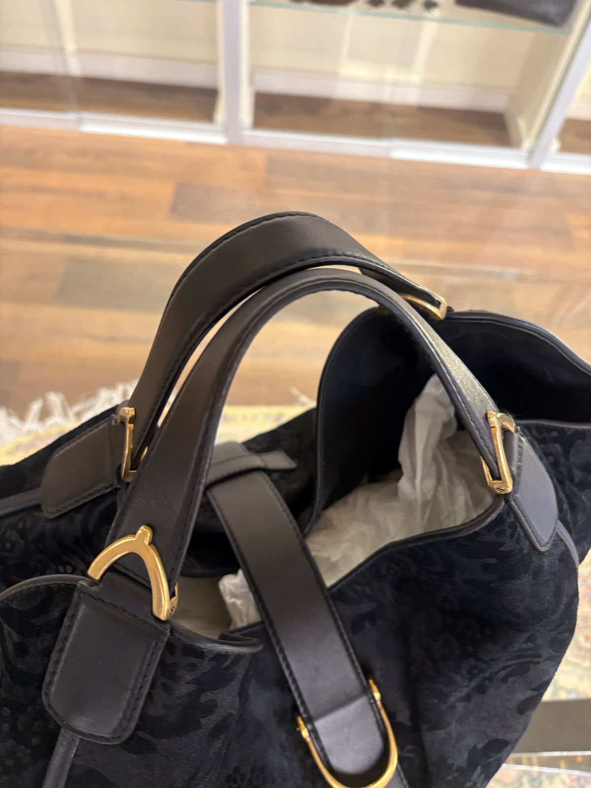 Gucci Soft Stirrup Shoulder Bag Large Tote (Collezione Autunno/Inverno 2012 disegnata da Frida Giannini)