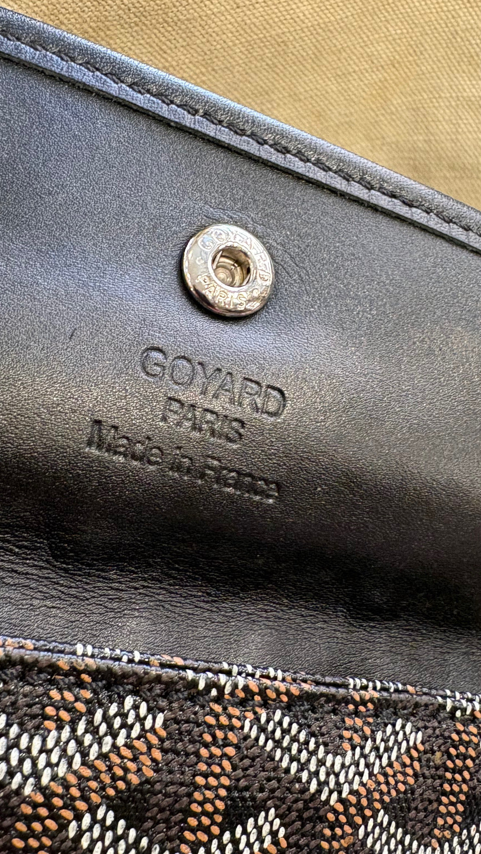 Goyard Saint Louis GM nero/marrone