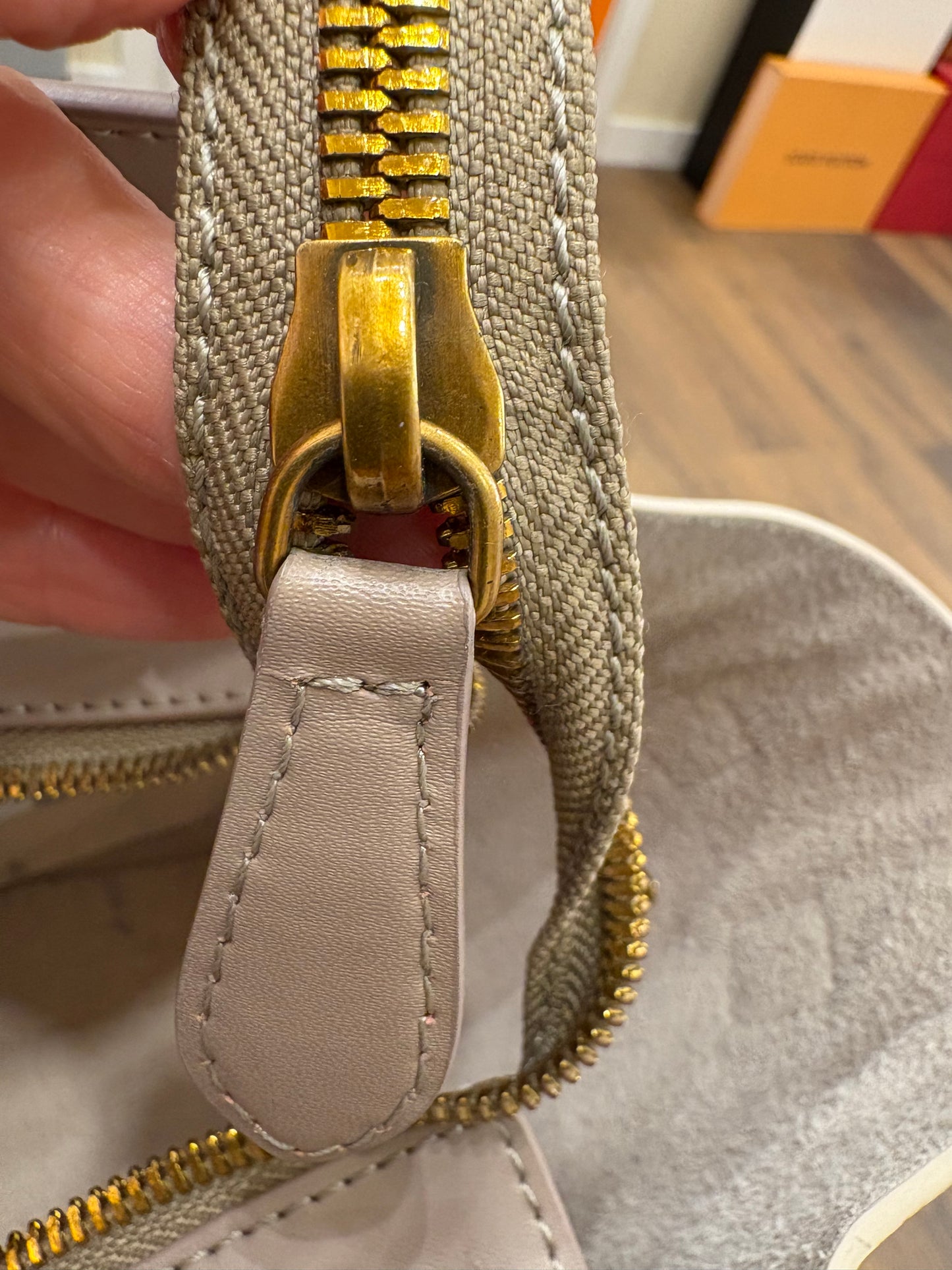 Céline Phantom tricolor in pelle