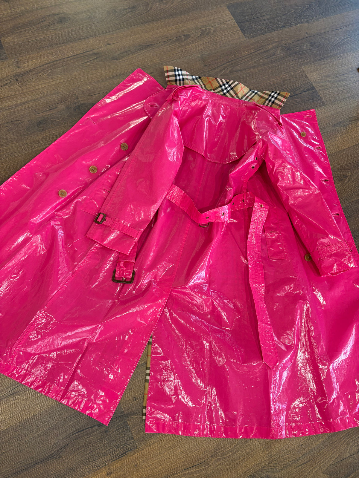 Burberry The EastheathCoated Cotton Trench Coat. Nuovo