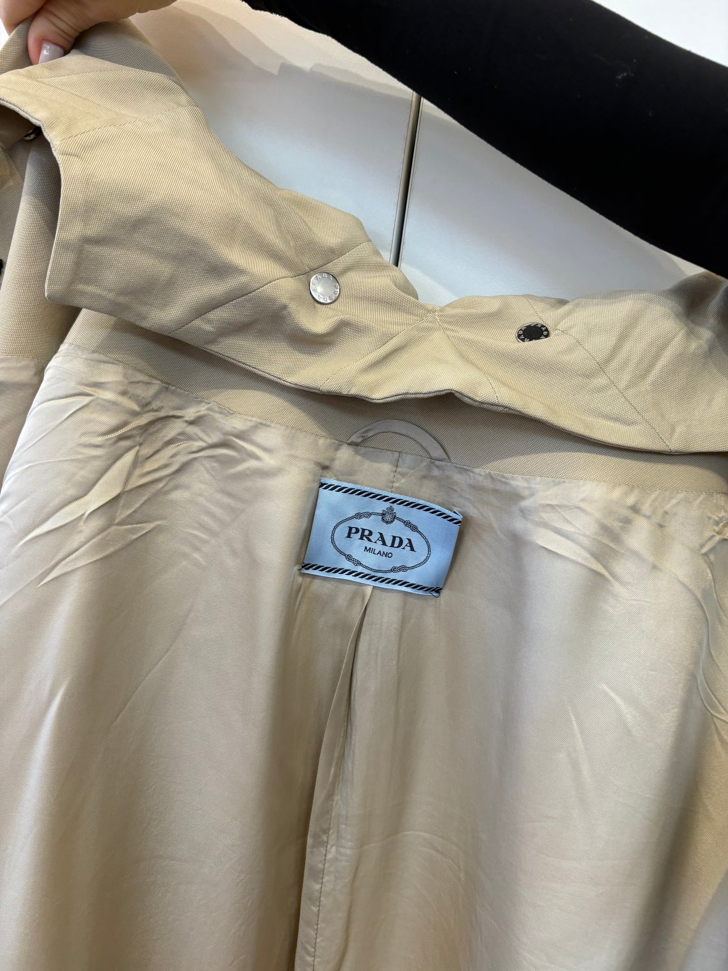 Prada trench oversize 40
