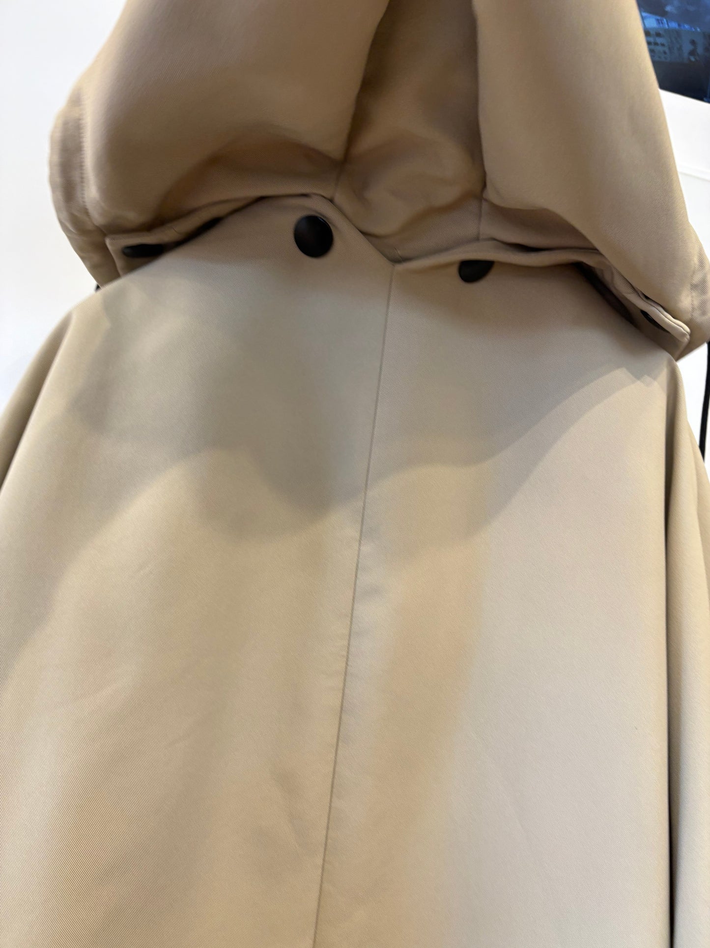 Prada trench oversize 40