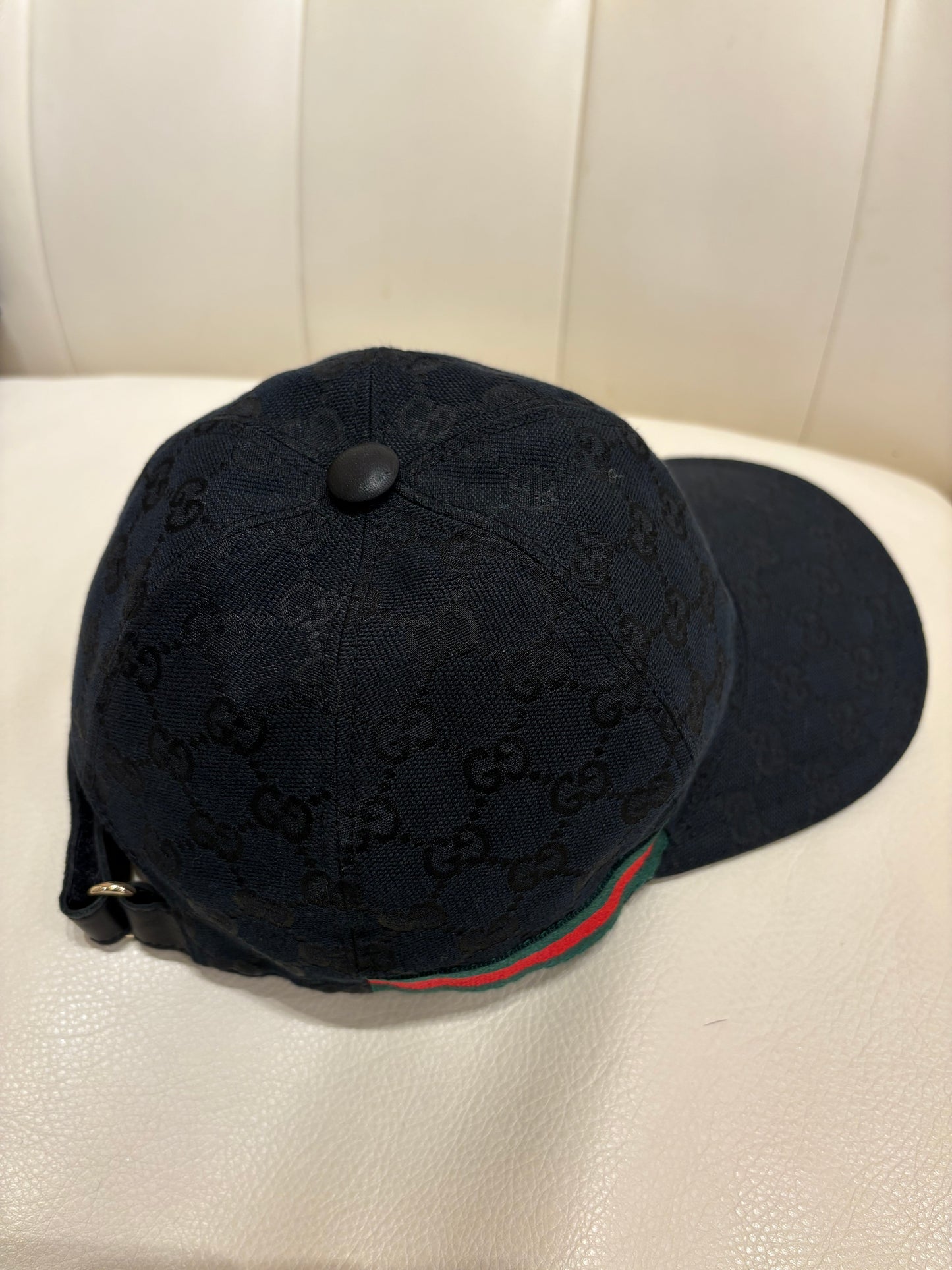 Gucci cappello in tela GG 56/57 mis S