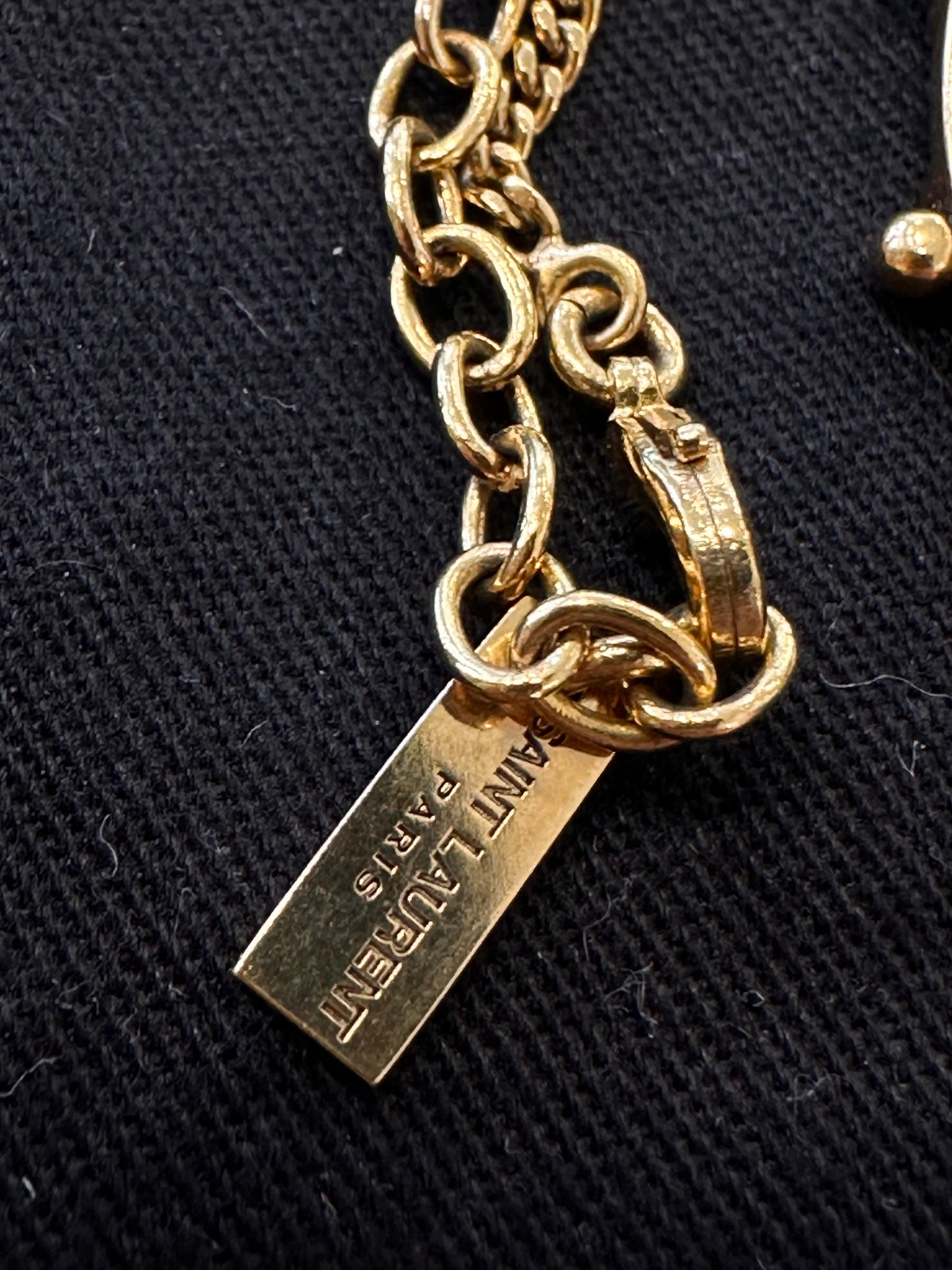 Ysl Anchor - Medallion Necklace