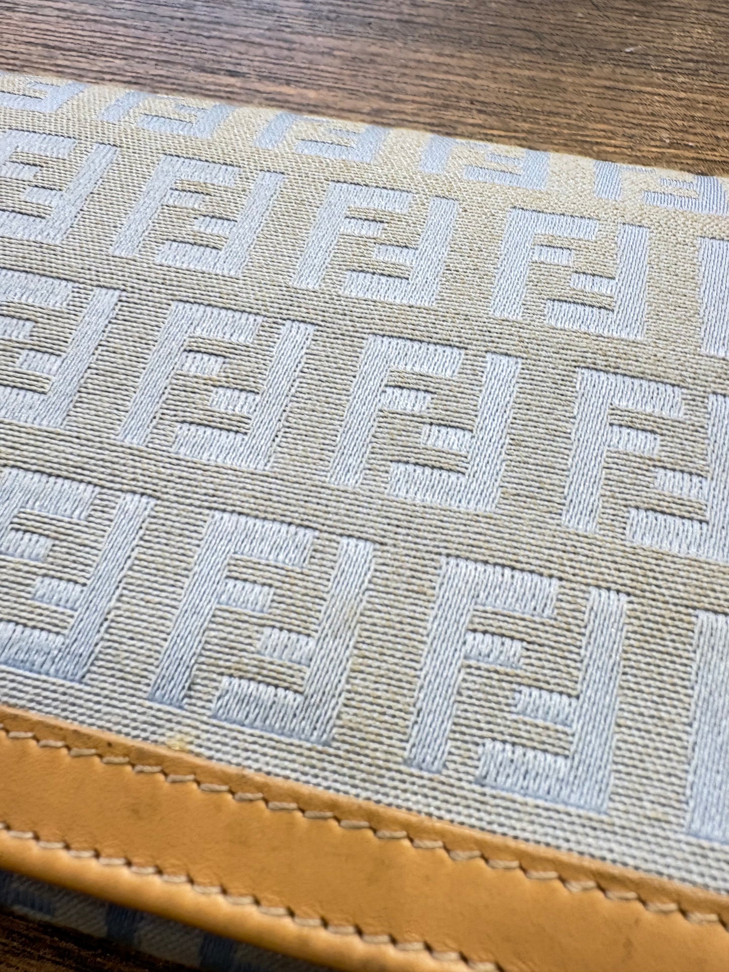 Fendi portafoglio tela zucca  vintage ( nuovo )