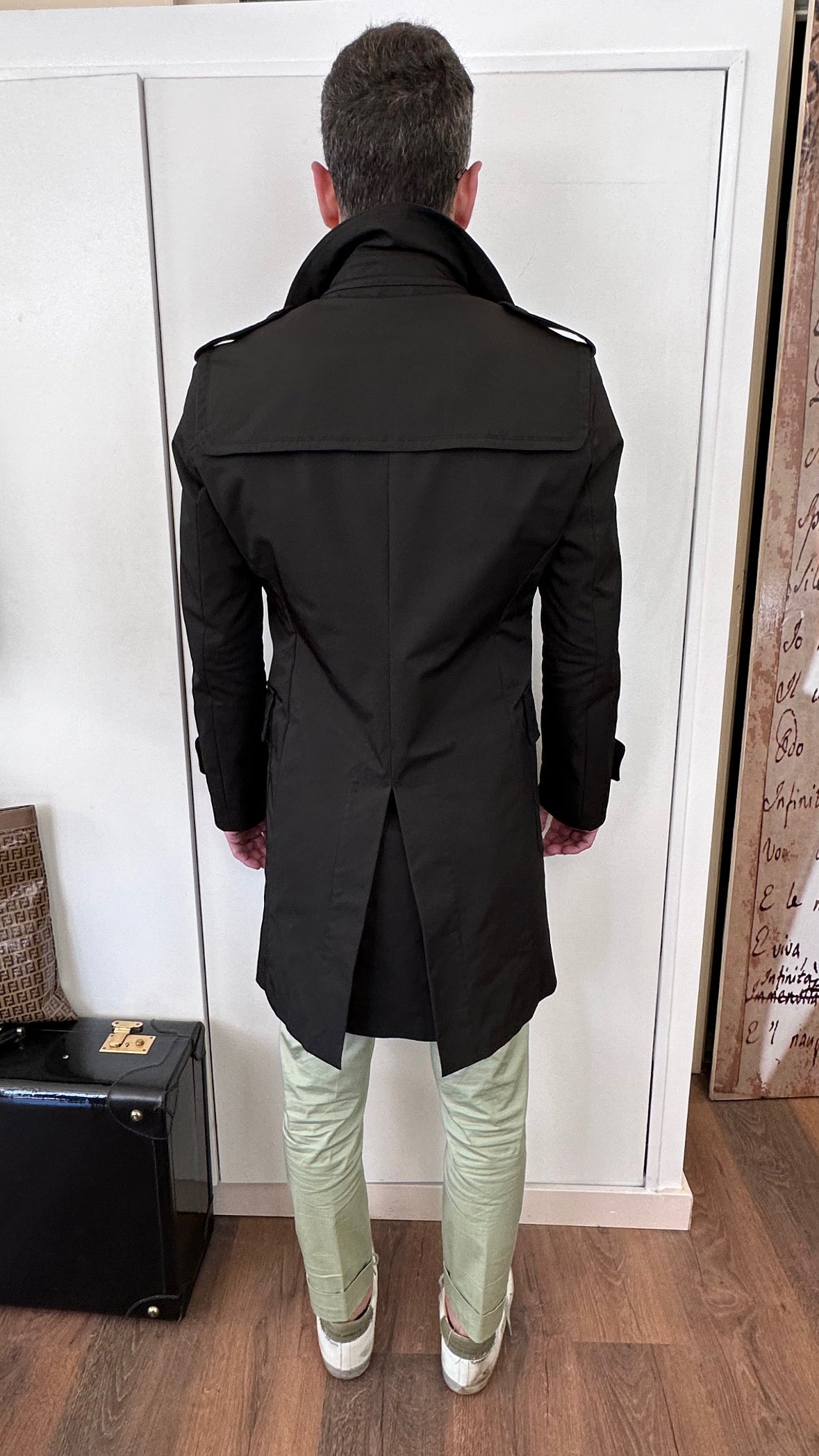 Gucci trench tecnico uomo 46/48