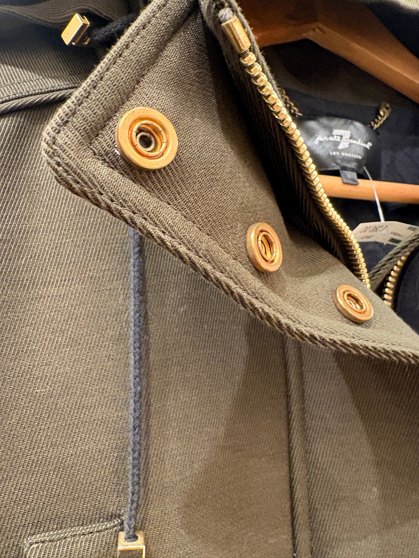 7 For All Mankind parka verde 42