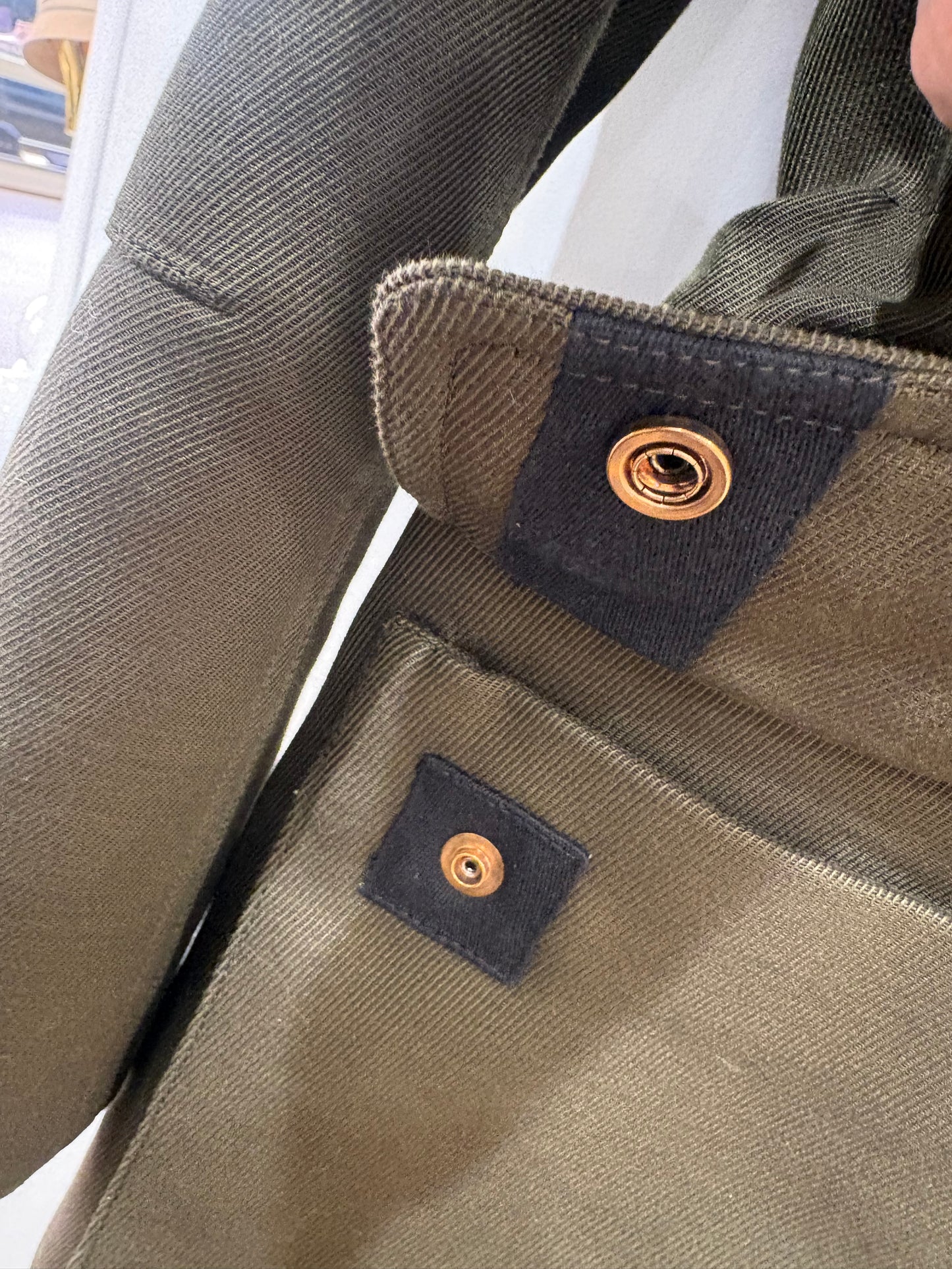 7 For All Mankind parka verde 42