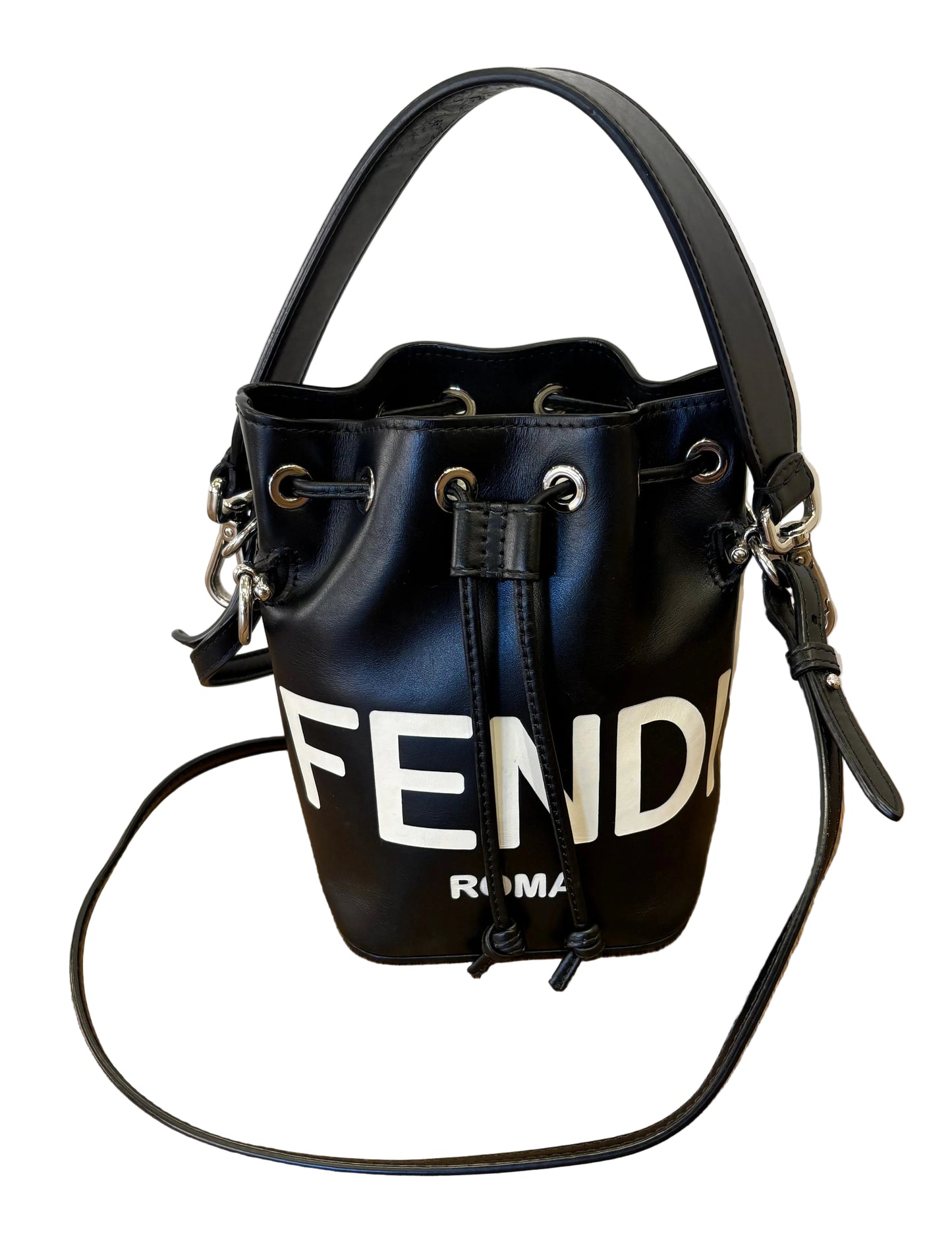 Fendi Minibag Mon Tresor Borsa a Secchiello in Pelle