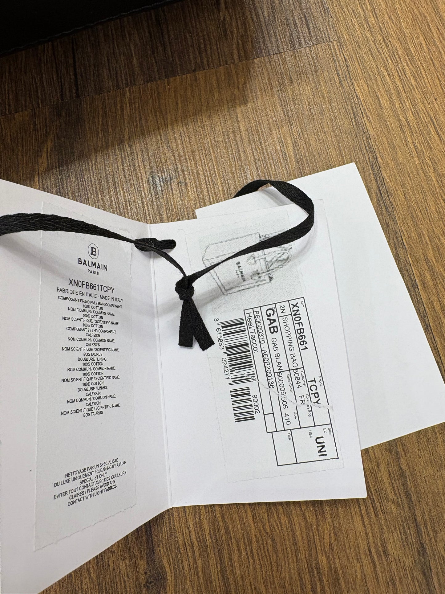 Balmain borsa shopper B-Army 42