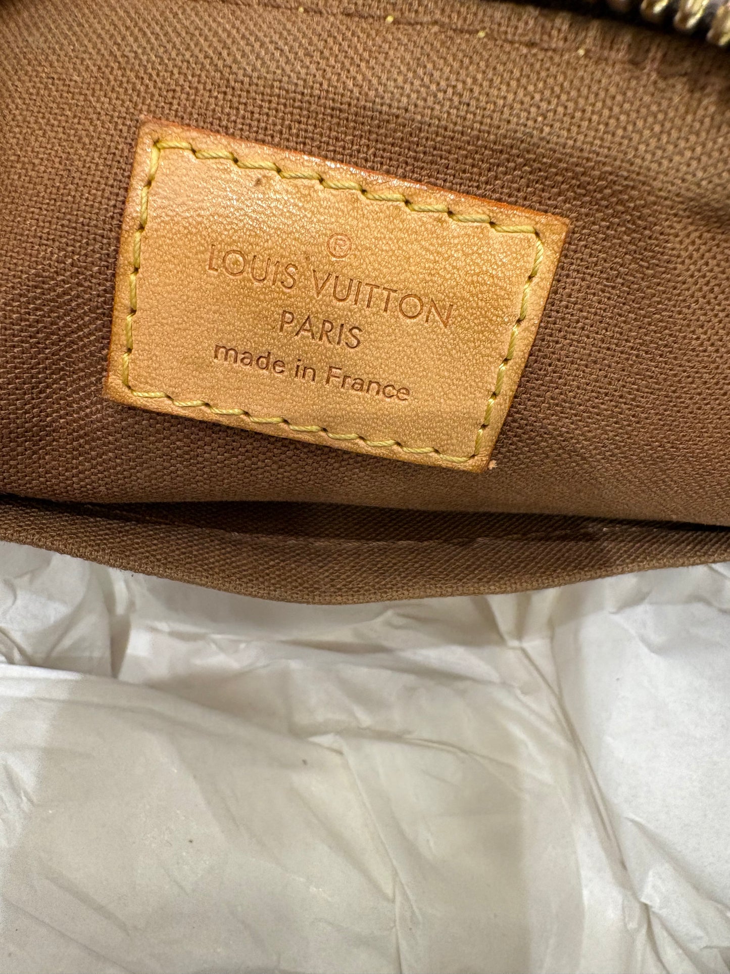 Louis Vuitton Palermo gm in tela monogram e pelle