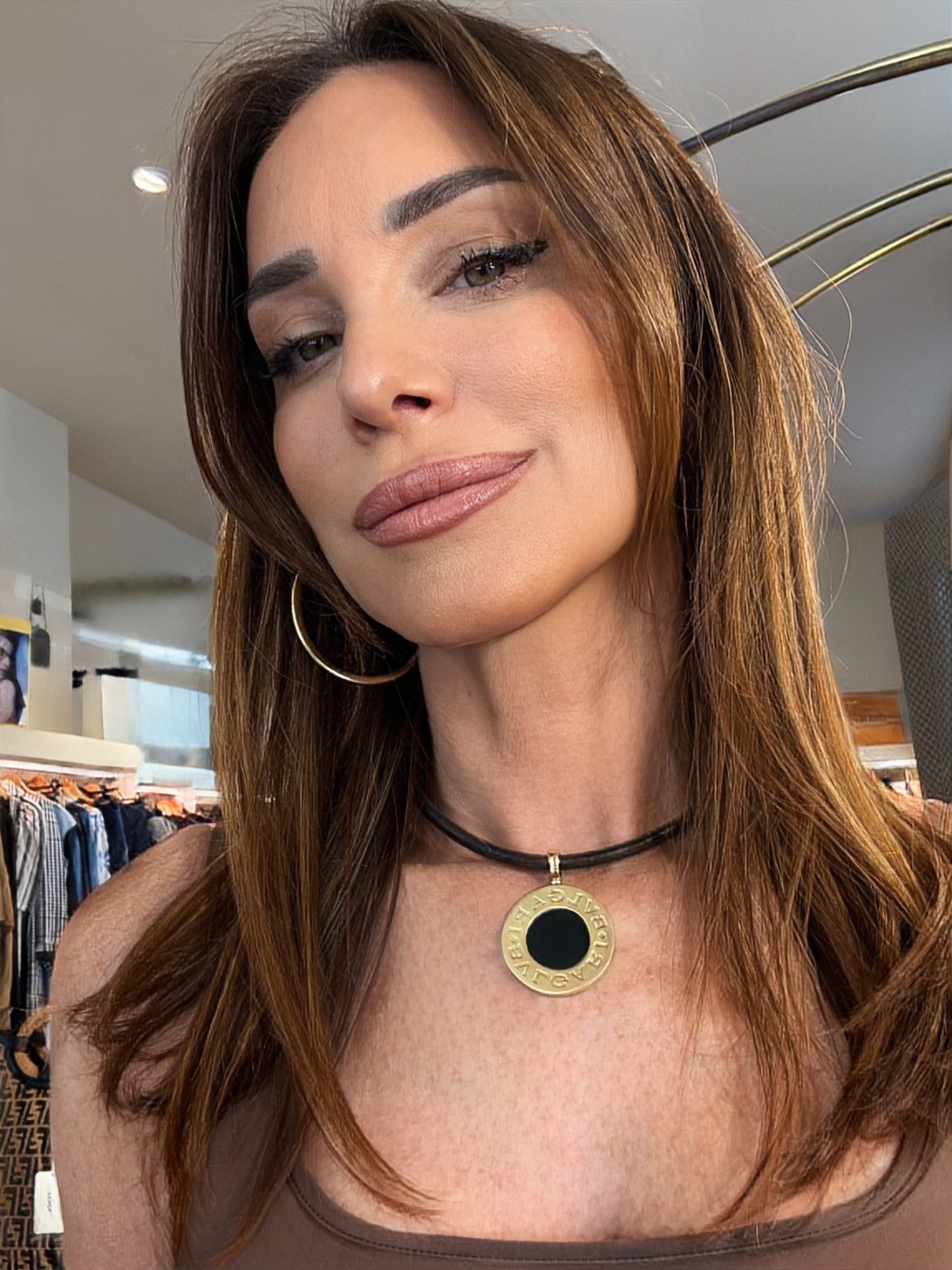 Bvlgari collana Reversibile oro giallo / acciaio