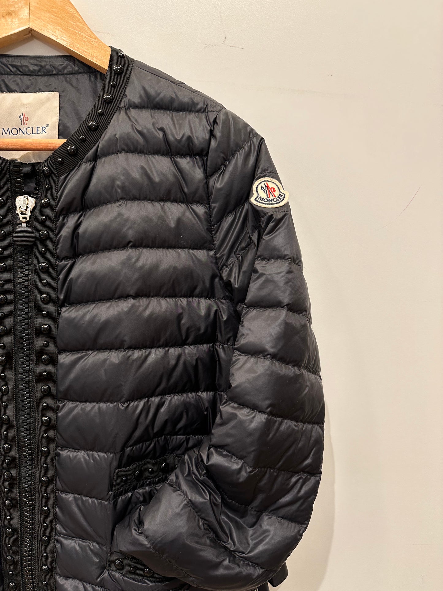 Moncler nero mezzo peso